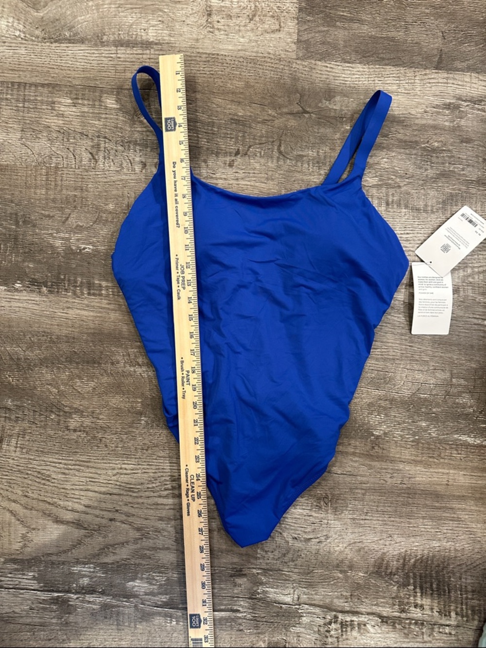 Athleta NWT XL Hermosa Cobalt Blue Classic One-Piece Swimsuit - Picture 5 of 9